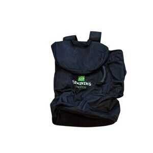 Training Sniper Athletic Backpack 20"H x 12"W Black Nylon Coach/Player- Soccer